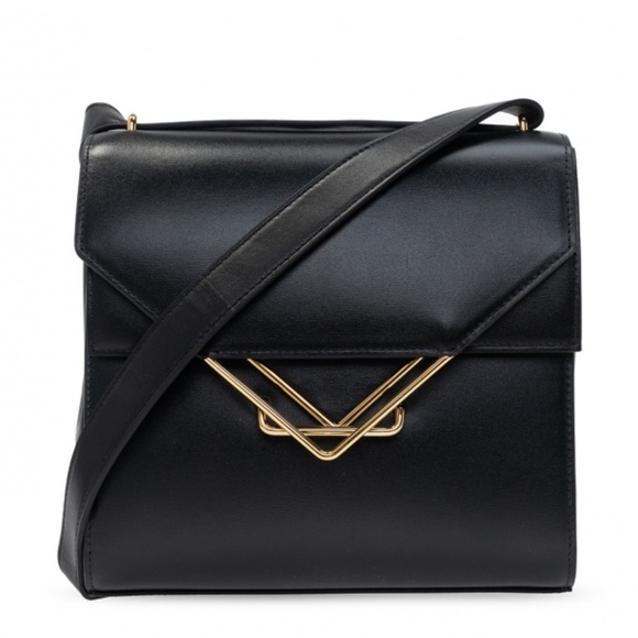 Bottega Veneta Black 'The Clip' Shoulder Bag - Picture 4 of 12